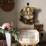 お客様の作品~自宅サロンのプレート